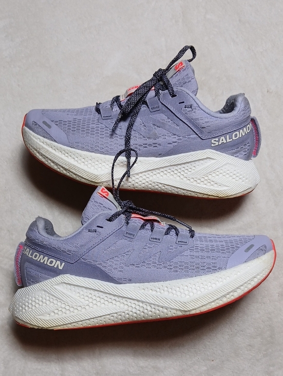 Salomon Shoes - Salomon Aero Glide 3 Lavender Athletic Sneakers Size 9 Womans